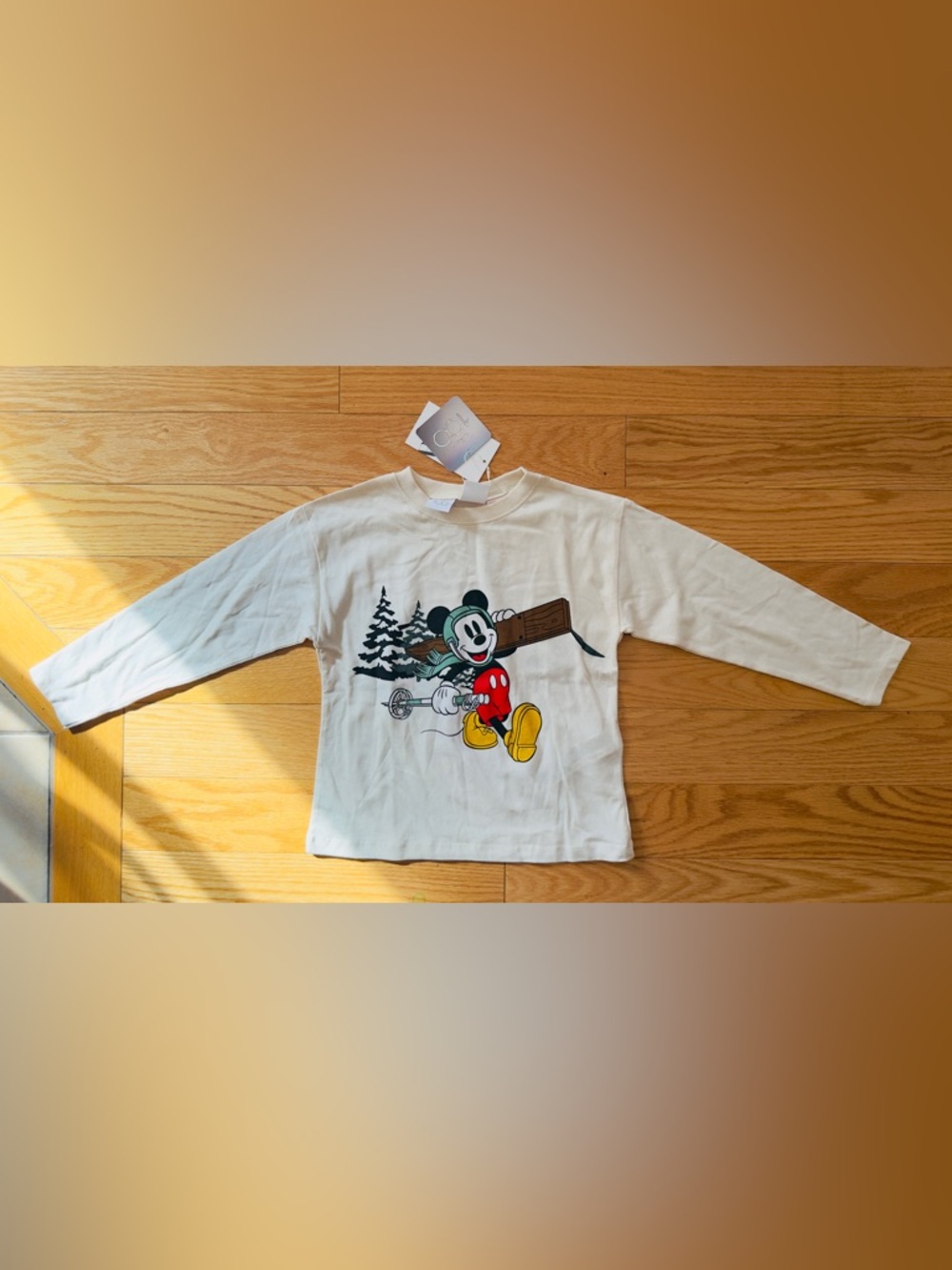Brand new Zara Mickey Mouse shirt size 4-5T